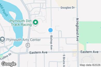 Map image of the property - 218 Bishop Ave