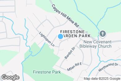 Map image of the property - 3621 Firestone Dr