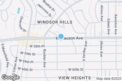 Map image of the property - 4238 W Slauson Ave