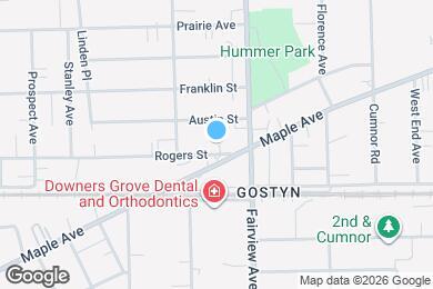 Map image of the property - 426 Rogers St