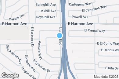 Map image of the property - 4185 Seattle Ave