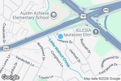 Map image of the property - 7406 Geneva Dr