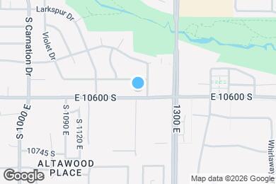 Map image of the property - 1227 E 10600 S