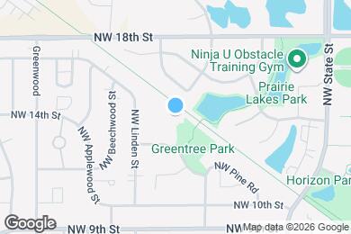 Map image of the property - 2006 NW Hickory Ln