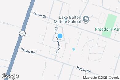 Map image of the property - 1083 Tumbleweed Trail