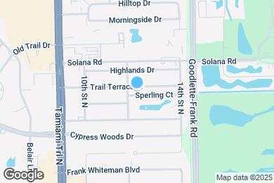 Map image of the property - 1228 Trail Terrace Dr