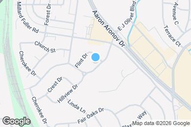 Map image of the property - 205 Ridgewood Ave