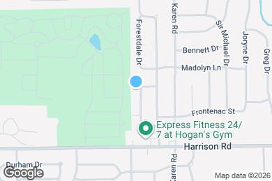 Map image of the property - 926 Green Ridge Ct