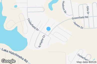 Map image of the property - 1013 N Platte Way
