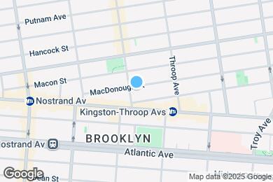 Map image of the property - MacDonough Street