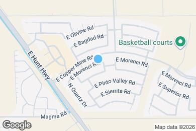 Map image of the property - 2833 E Morenci Rd