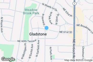 Map image of the property - 6017 N Howard Ave