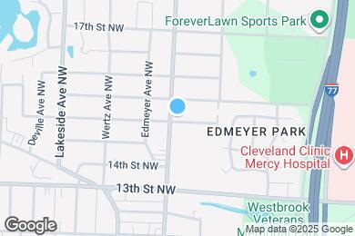 Map image of the property - 1506 Broad Ave NW