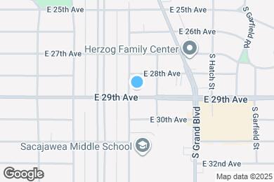 Map image of the property - 307 E 29th Ave