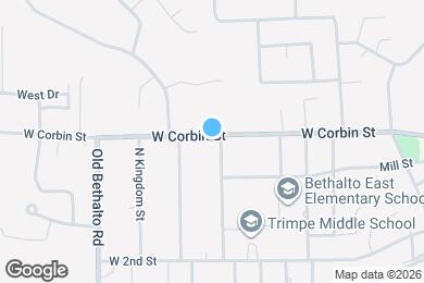 Map image of the property - 422 Winona St