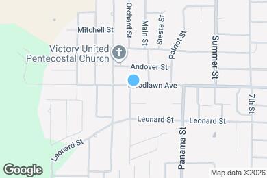 Map image of the property - 807 Woodlawn Ave