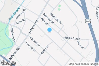 Map image of the property - 279 Arch St