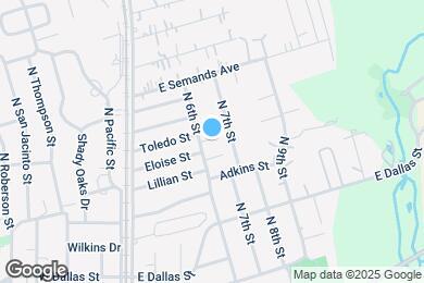 Map image of the property - 606 Eloise St