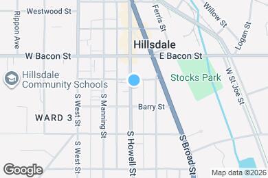 Map image of the property - 41 S Howell St