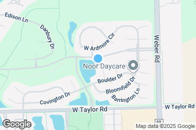 Map image of the property - 14130 S Butler Ct