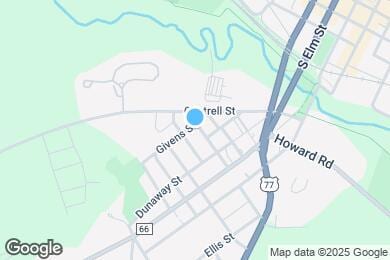 Map image of the property - 415 W Light St