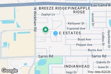 Map image of the property - 1062 Ellen Ct
