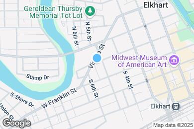 Map image of the property - 509 W High St