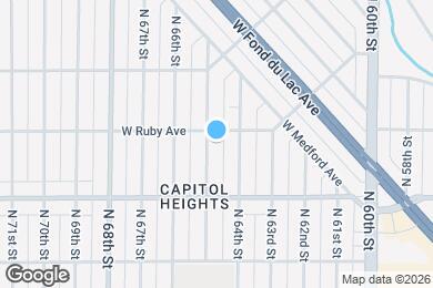 Map image of the property - 4468 N 65th St