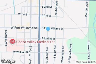 Map image of the property - 4a S Church Ave