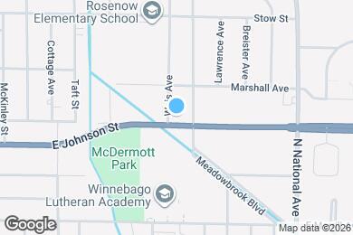 Map image of the property - 505 E Johnson St