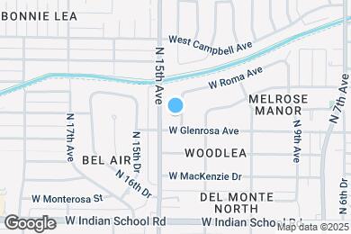 Map image of the property - 4310 N 14th Ave