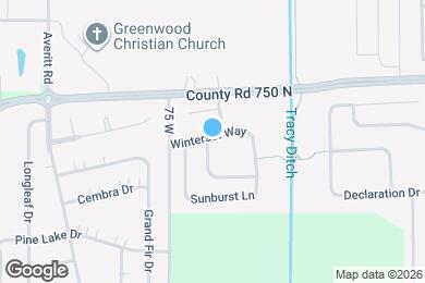 Map image of the property - 339 Winterset Way