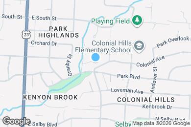 Map image of the property - 224 Colonial Ave