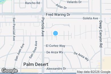 Map image of the property - 74111 Catalina Way