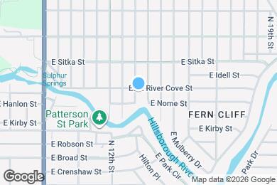 Map image of the property - 1311 E River Cove St