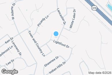 Map image of the property - 1005 Lancaster Dr