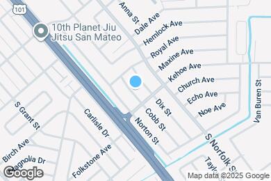 Map image of the property - 1203 Cobb St