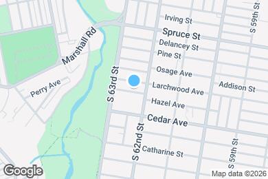 Map image of the property - 6223 Hazel Ave