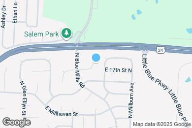 Map image of the property - 20229 E 17th St N