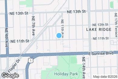 Map image of the property - 1008 NE 11th St - Side Unit
