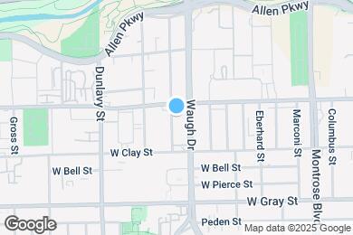 Map image of the property - 1010 Waugh Apartments
