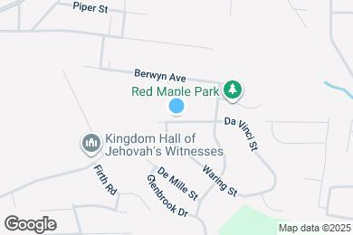Map image of the property - 805 Da Vinci St
