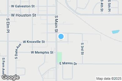 Map image of the property - 104 E Knoxville St