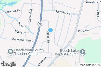 Map image of the property - 468 Sunset Dr