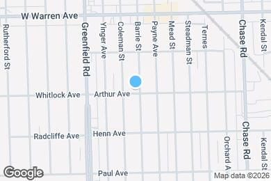 Map image of the property - 6801 Barrie St