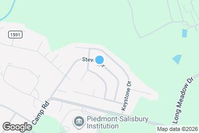 Map image of the property - 1357 Steven Dr