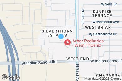 Map image of the property - 9202 W MacKenzie Dr