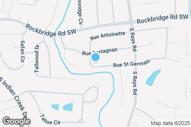 Map image of the property - 4110 Rue St Germain