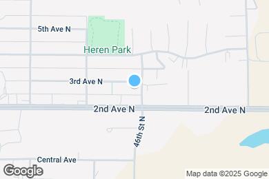 Map image of the property - 4448 3rd Ave N