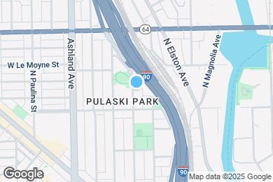 Map image of the property - 1429 N Cleaver St